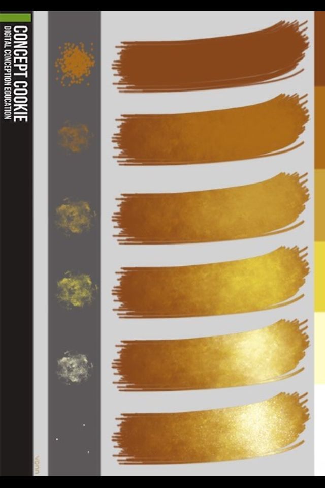 Beautiful metallic gloss paint